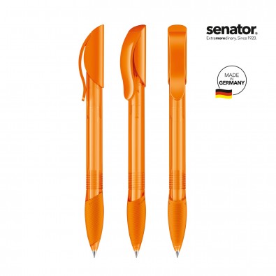 senator® Druckkugelschreiber Hattrix Clear SG, orange 151 senator® Druckkugelschreiber Hattrix Clear SG, orange 151