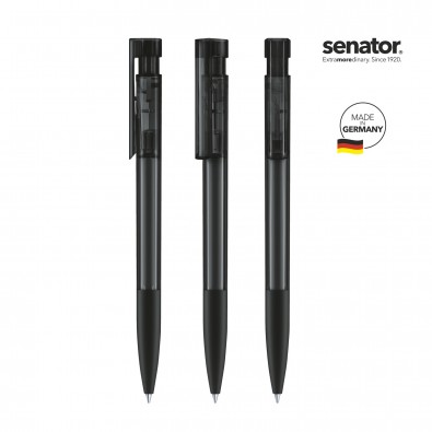 SENATOR Liberty Clear SG Druckkugelschreiber, schwarz SENATOR Liberty Clear SG Druckkugelschreiber, schwarz