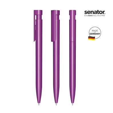 SENATOR Liberty Polished Druckkugelschreiber, violett 255 SENATOR Liberty Polished Druckkugelschreiber, violett 255
