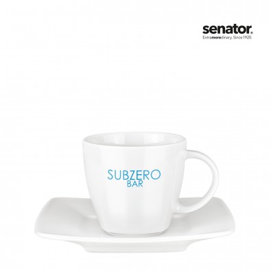 senator® Tasse mit Untertasse Set Maxim Espresso, weiß senator® Tasse mit Untertasse Set Maxim Espresso, weiß