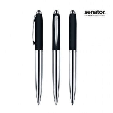 SENATOR Nautic Drehkugelschreiber, schwarz SENATOR Nautic Drehkugelschreiber, schwarz