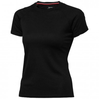 Serve – T-Shirt cool Fit für Damen, schwarz, L Serve – T-Shirt cool Fit für Damen, schwarz, L