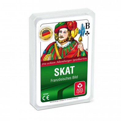 Skat-Spiel, inkl. Druck auf Rückseite, 3-farbig Skat-Spiel, inkl. Druck auf Rückseite, 3-farbig