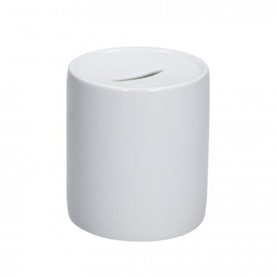 Spardose "Ceramica", weiß Spardose "Ceramica", weiß