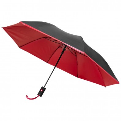 Spark 21" Automatik Kompaktschirm, schwarz,rot Spark 21" Automatik Kompaktschirm, schwarz,rot