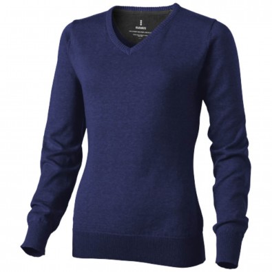 Spruce Damen Pullover mit V-Ausschnitt, navy, XXL Spruce Damen Pullover mit V-Ausschnitt, navy, XXL