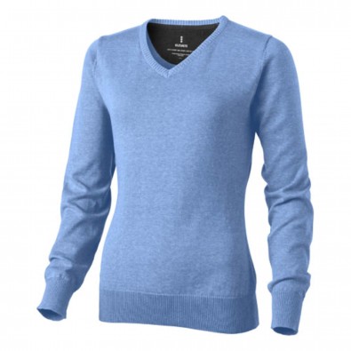 Spruce Damen Pullover mit V Ausschnitt, hellblau, M Spruce Damen Pullover mit V Ausschnitt, hellblau, M