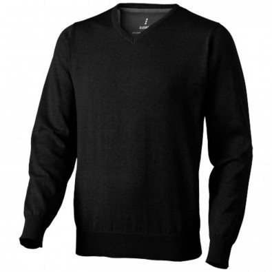 Spruce Pullover mit V-Ausschnitt, schwarz, XXL Spruce Pullover mit V-Ausschnitt, schwarz, XXL