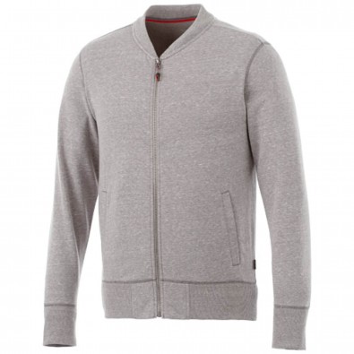 Stony Trainingsjacke unisex, grau meliert, M Stony Trainingsjacke unisex, grau meliert, M
