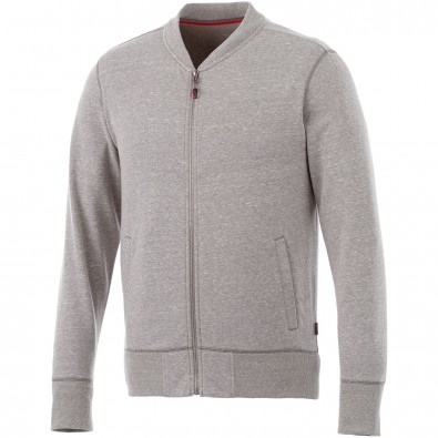 Stony Trainingsjacke unisex, grau meliert, M Stony Trainingsjacke unisex, grau meliert, M