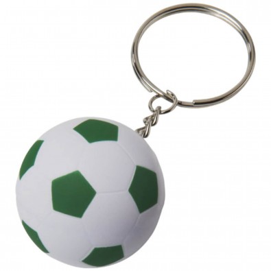 Striker Fußball Schlüsselanhänger, weiss,grün Striker Fußball Schlüsselanhänger, weiss,grün