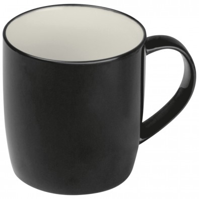 Tasse aus Keramik, 300 ml, schwarz Tasse aus Keramik, 300 ml, schwarz