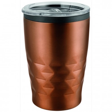 Thermobecher Diamant, Kupfer-Metallic Thermobecher Diamant, Kupfer-Metallic