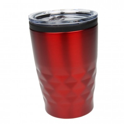 Thermobecher Diamant, Rot-Metallic Thermobecher Diamant, Rot-Metallic