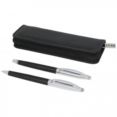 Tombeau Kugelschreiber Geschenkset, schwarz,silber Tombeau Kugelschreiber Geschenkset, schwarz,silber