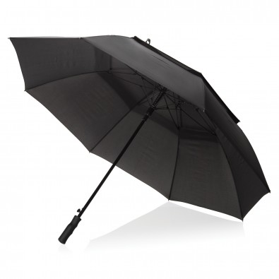 Tornado 30” Sturm-Regenschirm, schwarz Tornado 30” Sturm-Regenschirm, schwarz
