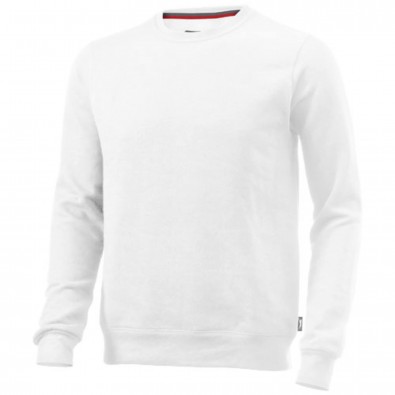 Toss Sweat Shirt mit Rundhalsausschnitt, weiss, L Toss Sweat Shirt mit Rundhalsausschnitt, weiss, L