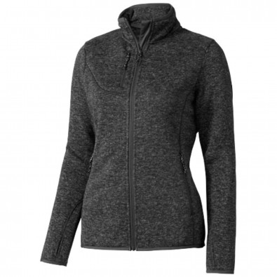 Tremblant Damen Strickfleece Jacke, Heather Smoke, M Tremblant Damen Strickfleece Jacke, Heather Smoke, M