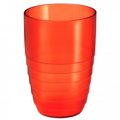 Trinkbecher Rip 0,4 l, trend-rot PS Trinkbecher Rip 0,4 l, trend-rot PS
