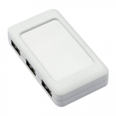 USB-Hub mit 4 Anschlüssen LOLLIBLOCKS-USB HUB weiß