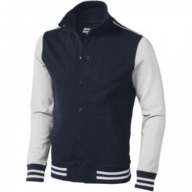 Varsity College Jacke unisex, navy,offwhite, S Varsity College Jacke unisex, navy,offwhite, S