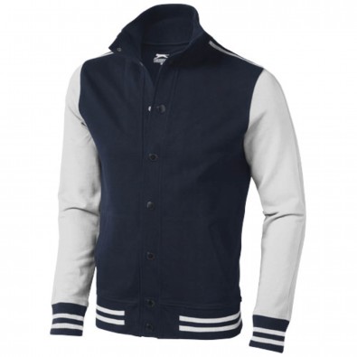Varsity College Jacke unisex, navy,offwhite, M Varsity College Jacke unisex, navy,offwhite, M