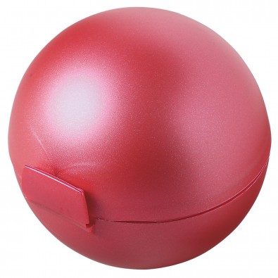 Vorratsdose Apfel-Box, metallic-rot Vorratsdose Apfel-Box, metallic-rot