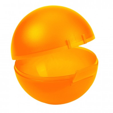 Vorratsdose Apfel-Box, trend-orange PP Vorratsdose Apfel-Box, trend-orange PP