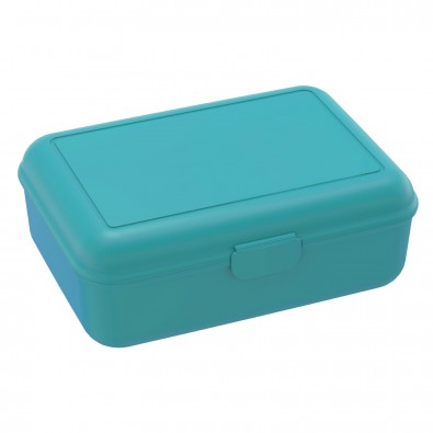 Vorratsdose School-Box deluxe, mit Trennschale, teal Vorratsdose School-Box deluxe, mit Trennschale, teal