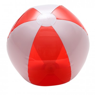 Wasserball, weiß/rot Wasserball, weiß/rot
