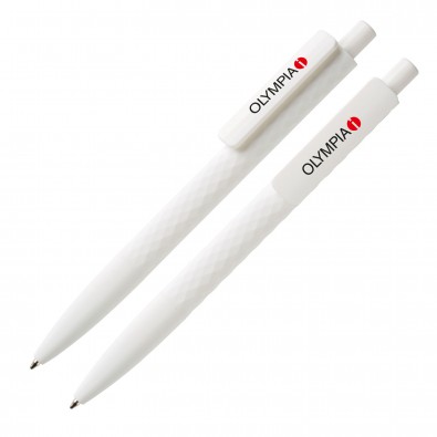 X3-Stift mit Smooth-Touch, schwarz,weiß X3-Stift mit Smooth-Touch, schwarz,weiß