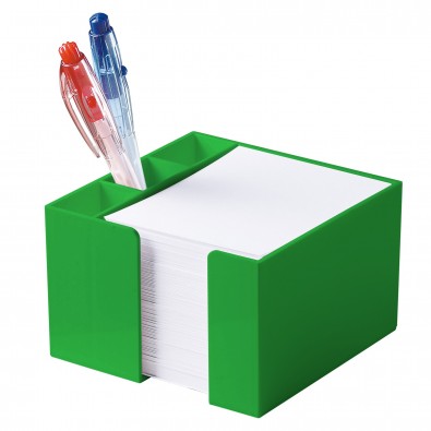 Zettelbox Stifteköcher, standard-grün Zettelbox Stifteköcher, standard-grün
