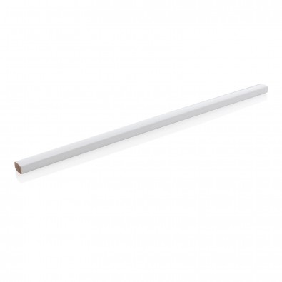 Zimmermannsbleistift, weiß Zimmermannsbleistift, weiß
