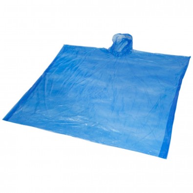 Ziva Einweg Regenponcho mit Hülle, royalblau Ziva Einweg Regenponcho mit Hülle, royalblau