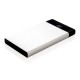 6.000mAh flache Powerbank mit digitalem Display, silber 6.000mAh flache Powerbank mit digitalem Display, silber