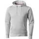 Alley Kapuzensweat, grau meliert, L Alley Kapuzensweat, grau meliert, L