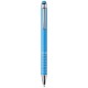 Aluminium glasierter Kugelschreiber, blau Aluminium glasierter Kugelschreiber, blau