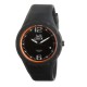 Armbanduhr LOLLICLOCK-FRESH, schwarz/orange Armbanduhr LOLLICLOCK-FRESH, schwarz/orange
