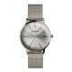Armbanduhr REFLECTS-CLASSIC, silbernes Ziffernblatt Armbanduhr REFLECTS-CLASSIC, silbernes Ziffernblatt