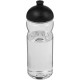 Base Tritan™ 650 ml Sportflasche mit Stülpdeckel, transparent,schwarz Base Tritan™ 650 ml Sportflasche mit Stülpdeckel, transparent,schwarz