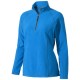 Bowlen Damen Langarm Fleeceshirt mit 1/4 Reißverschluss, blau, XL Bowlen Damen Langarm Fleeceshirt mit 1/4 Reißverschluss, blau, XL