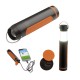 Campinglampe mit Powerbank REFLECTS-SAN BERNARDO, schwarz/orange, 2200 mAh Campinglampe mit Powerbank REFLECTS-SAN BERNARDO, schwarz/orange, 2200 mAh