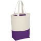 Colour Pop Baumwoll Tragetasche, lila Colour Pop Baumwoll Tragetasche, lila