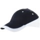 Draw Kappe mit 6 Segmenten, navy,weiss Draw Kappe mit 6 Segmenten, navy,weiss