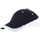 Draw Kappe mit 6 Segmenten, navy,weiss Draw Kappe mit 6 Segmenten, navy,weiss
