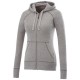Groundie Kapuzensweatjacke für Damen, grau meliert, XS Groundie Kapuzensweatjacke für Damen, grau meliert, XS
