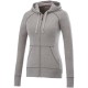 Groundie Kapuzensweatjacke für Damen, grau meliert, XS Groundie Kapuzensweatjacke für Damen, grau meliert, XS