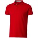 Hacker Poloshirt für Herren, rot,grau, S Hacker Poloshirt für Herren, rot,grau, S