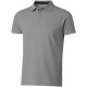 Hacker Poloshirt, grau,schwarz, S Hacker Poloshirt, grau,schwarz, S