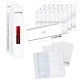 Kalender-Spar-Set 101-tlg. Weiß Kalender-Spar-Set 101-tlg. Weiß